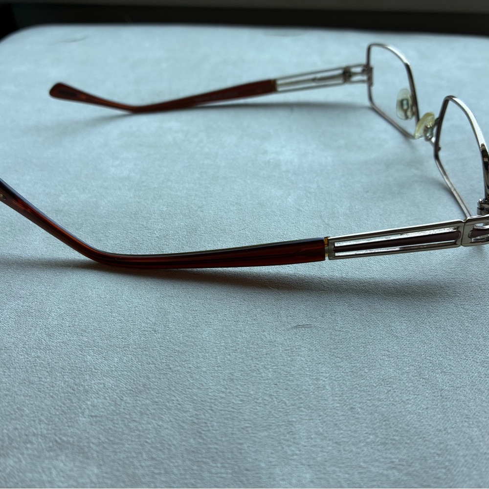 Brown Rectangular Women's Glasses - image 3